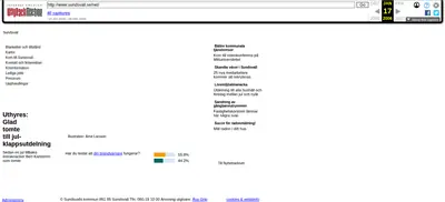 www.sundsvall.nu startsida 2006