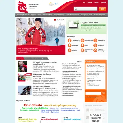 www.sundsvall.nu startsida 2011