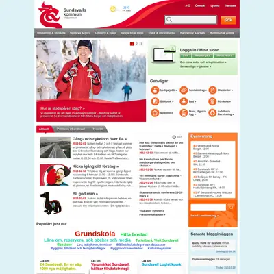 www.sundsvall.nu startsida 2012