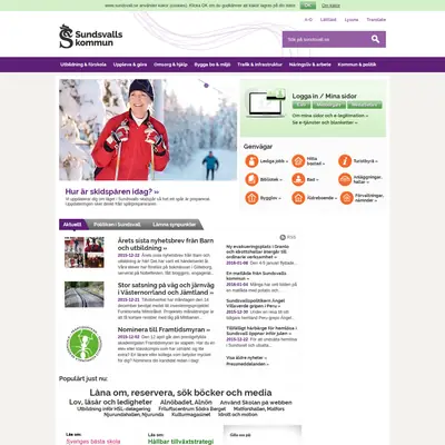 www.sundsvall.nu startsida 2016