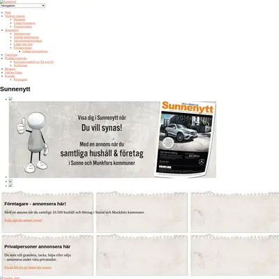 Sunne-Nytt startsida 2015