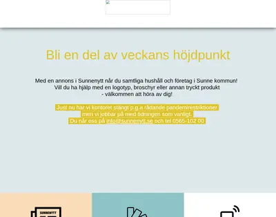 Sunne-Nytt startsida 2021