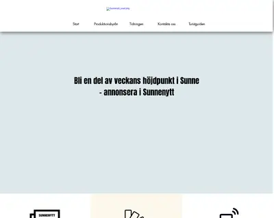Sunne-Nytt startsida 2022