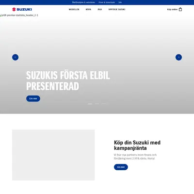 Suzuki Nytt startsida 2025