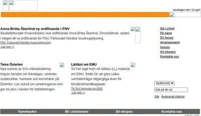 SV Örebro län startsida 2000