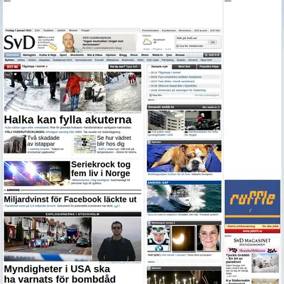 Bildjournalen startsida 2011