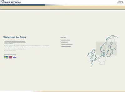 Svea startsida 2005