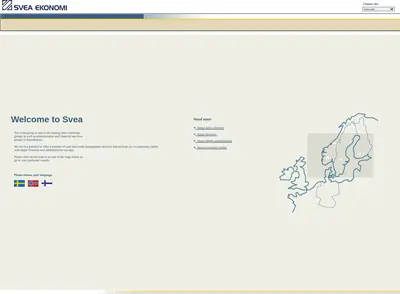 Svea startsida 2010