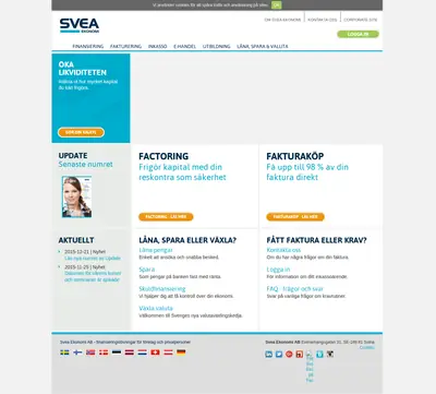 Svea startsida 2016