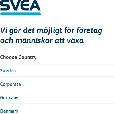 Svea startsida 2025