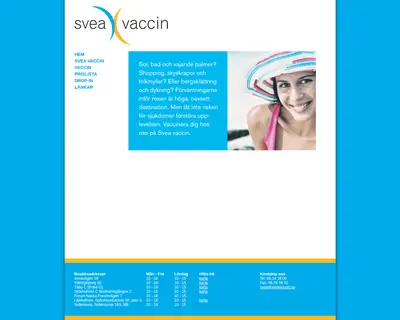 Magasin Vaccin startsida 2010