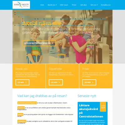 Magasin Vaccin startsida 2015