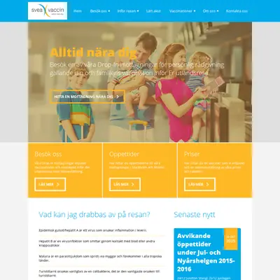 Magasin Vaccin startsida 2016