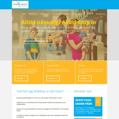 Magasin Vaccin startsida 2017