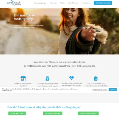 Magasin Vaccin startsida 2021