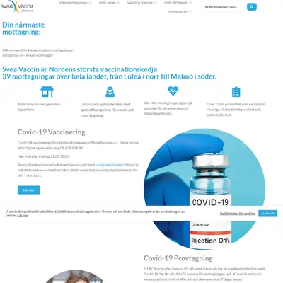 Magasin Vaccin startsida 2023