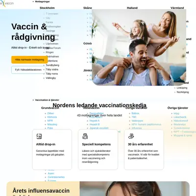 Magasin Vaccin startsida 2026