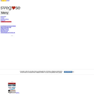 sveg.se startsida 2022