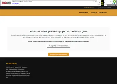 svegot.se startsida 2026