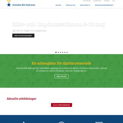 svenskablastjarnan.se startsida 2015