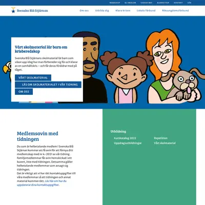 svenskablastjarnan.se startsida 2022