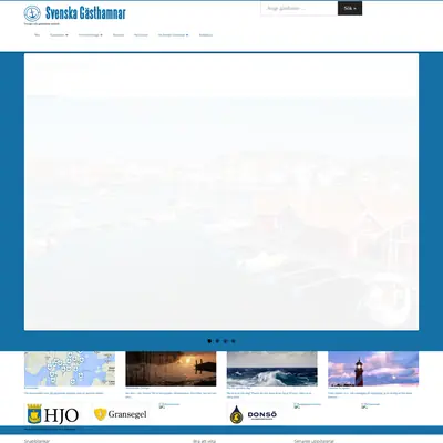 Svenska Gästhamnar startsida 2014