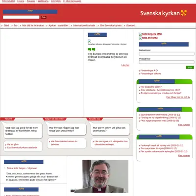 www.svenskakyrkan.se/tranas startsida 2009