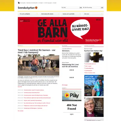 www.svenskakyrkan.se/tranas startsida 2014