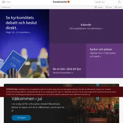 www.svenskakyrkan.se/tranas startsida 2024