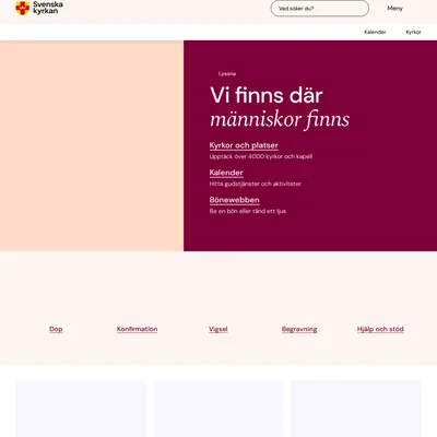 www.svenskakyrkan.se/tranas startsida 2025
