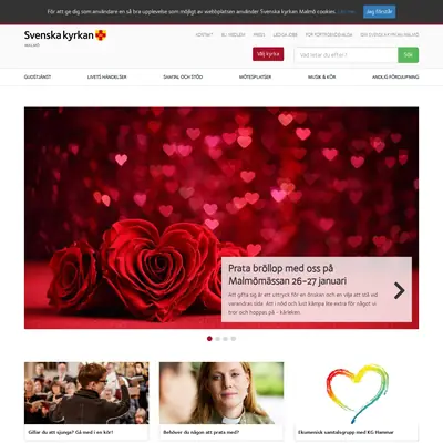 svenskakyrkanmalmo.se startsida 2019