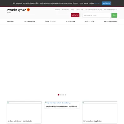 svenskakyrkanmalmo.se startsida 2020