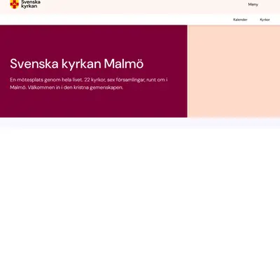 svenskakyrkanmalmo.se startsida 2025