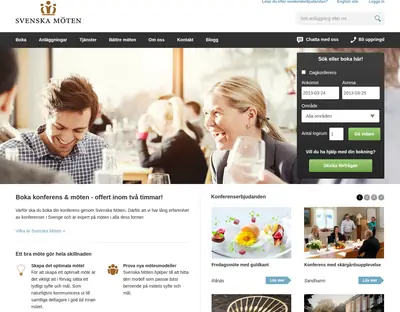 Magasinet Svenska Möten startsida 2013