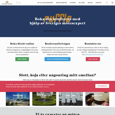 Magasinet Svenska Möten startsida 2017