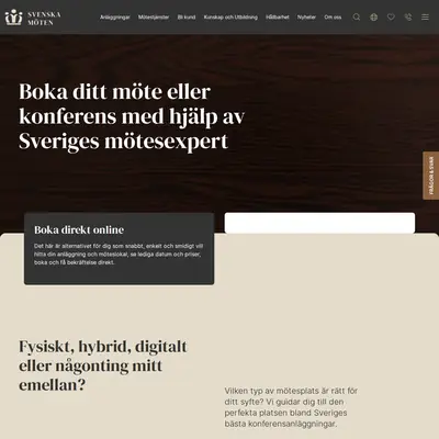 Magasinet Svenska Möten startsida 2024