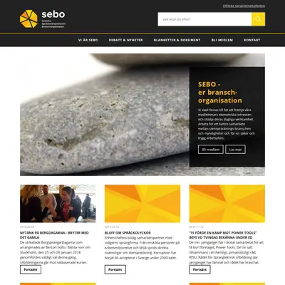 www.svenskasebo.se startsida 2018
