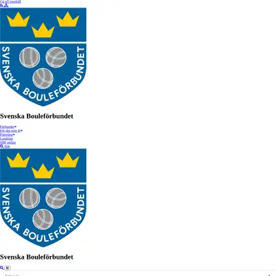 Svensk Boule startsida 2023