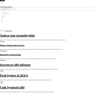 Svensk Byggtidning startsida 2014