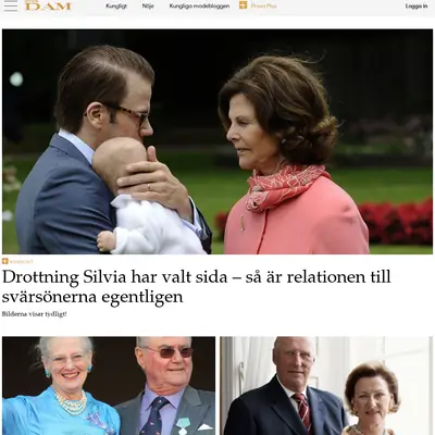 Svensk Damtidning startsida 2021