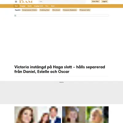 Svensk Damtidning startsida 2022
