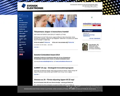 www.svenskelektronik.se startsida 2015