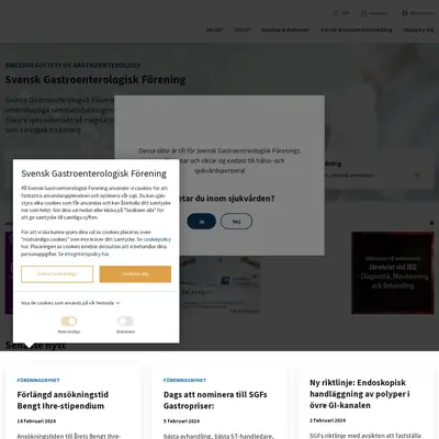 www.svenskgastroenterologi.se startsida 2024