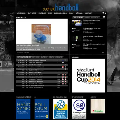 Handboll startsida 2014