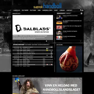 Handboll startsida 2016