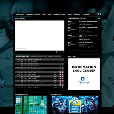 Handboll startsida 2018