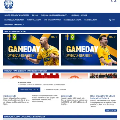 Handboll startsida 2026
