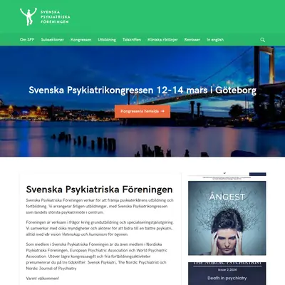 Svensk Psykiatri startsida 2025