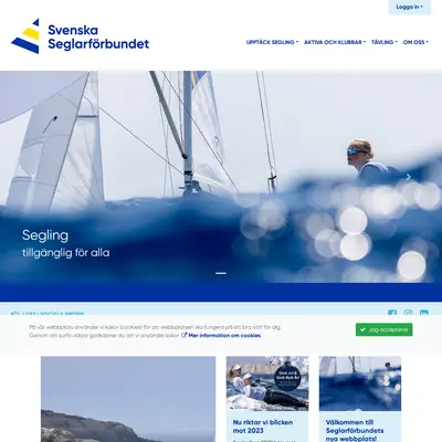 Svensk Segelsport Segling startsida 2023
