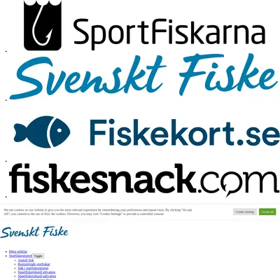 Svenskt Fiske startsida 2022